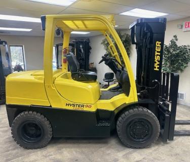 2010 Hyster 9000Lb Pneumatic Diesel Forklift for sale Atlanta Georgia