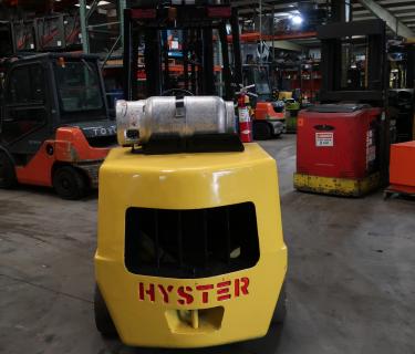12 000lb Hyster Forklift Propane With Side Shifting Forks Industrial Liquidators Atlanta Area Forklifts Rentals Sales