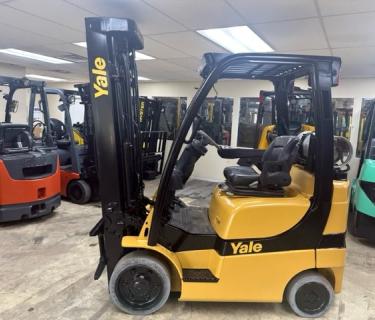 Yale 4000lb Forklift 3 Stage Mast Side Shifting Forks Atlanta Georgia