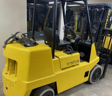 Hyster 8000lb Forklift 3 Stage Mast Side Shifting Forks LP Fuel