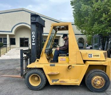 Caterpillar 13,000lb Pneumatic forklift for sale Atlanta Georgia