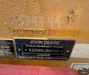 John Deere 204 Wheel Loader for sale Atlanta Georgia