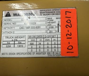 Caterpillar 8000LB Forklift For Sale Atlanta Georgia