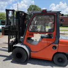 2019 Toyota Pneumatic Forklift for sale Atlanta Georgia